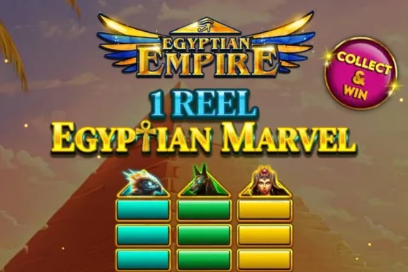 1 Reel Egyptian Marvel — capa do slot