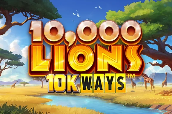 10000 Lions 10k Ways — capa do slot