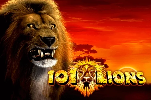 101 Lions — capa do slot