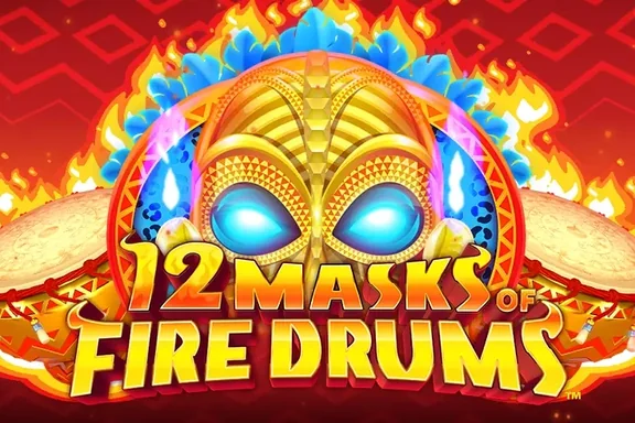 12 Masks Of Fire Drums — capa do slot