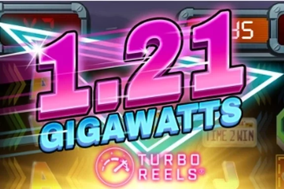 121 Gigawatts — capa do slot