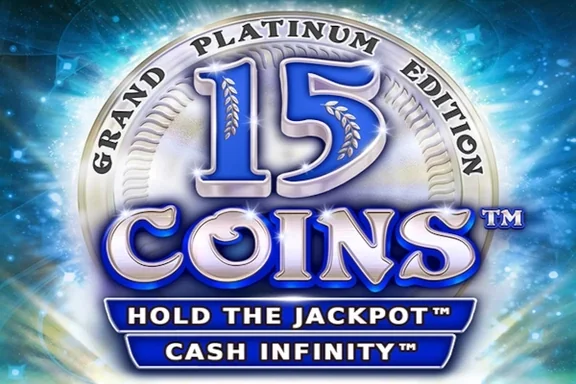 15 Coins Grand Platinum Edition — capa do slot