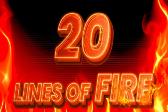 20 Lines Of Fire — capa do slot