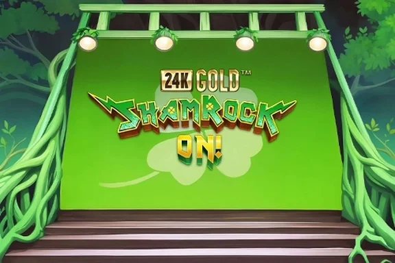 24k Gold Shamrock On — capa do slot