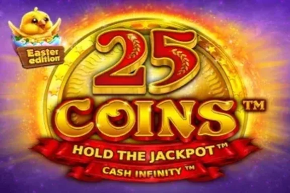 25 Coins Easter Edition — capa do slot