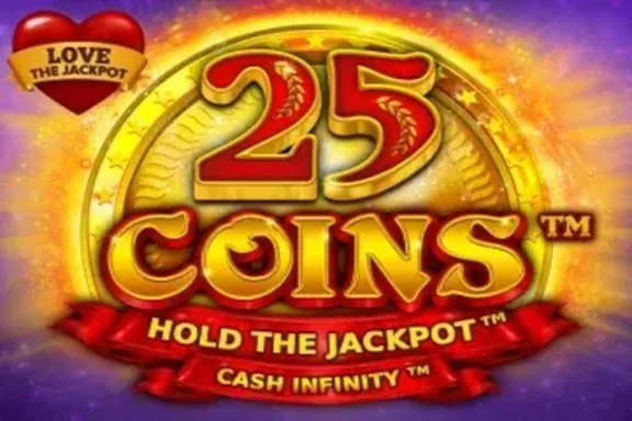 25 Coins Love The Jackpot — capa do slot