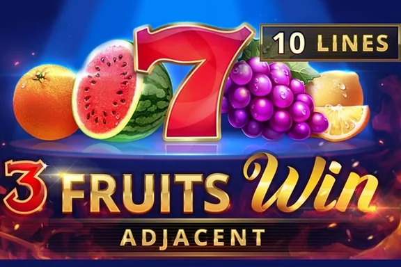 3 Fruits Win 10 Lines — capa do slot