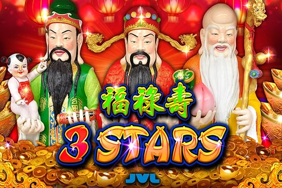 3 Stars — capa do slot