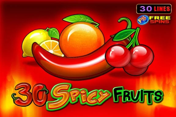 30 Spicy Fruits — capa do slot