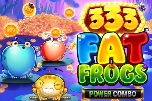 333 Fat Frogs Power Combo — capa do slot