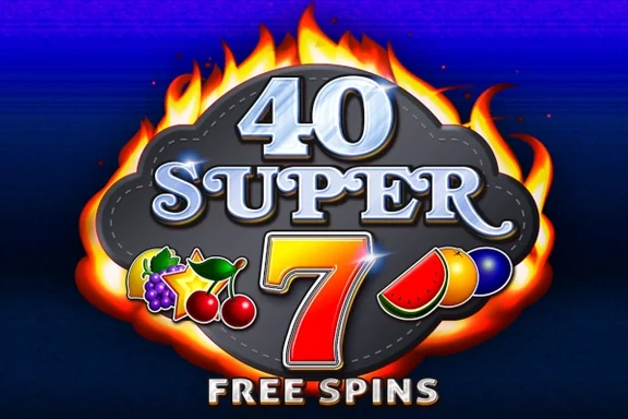 40 Super 7 Free Spins — capa do slot