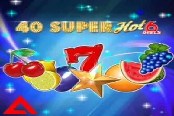 40 Super Hot 6 Reels — capa do slot