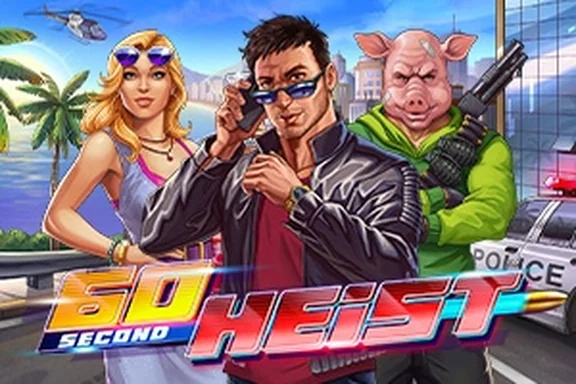 60 Second Heist — capa do slot