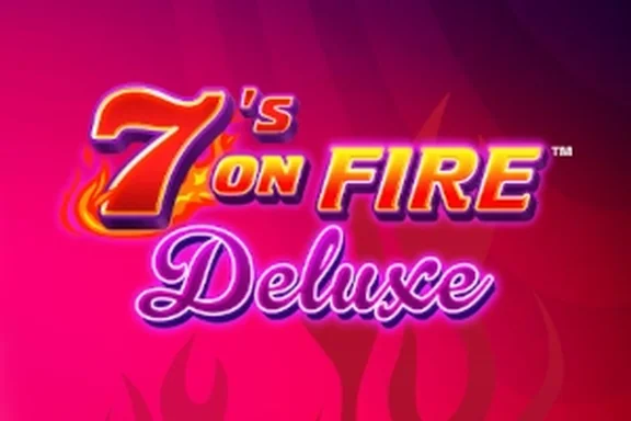 7s On Fire Deluxe — capa do slot