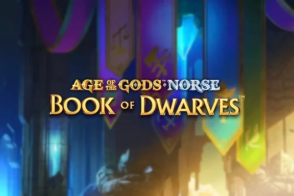 Age of the Gods Norse: Book of Dwarves — capa do slot