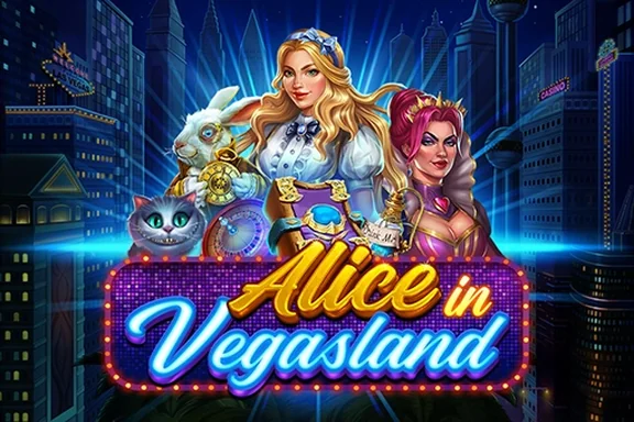 Alice In Vegasland — capa do slot