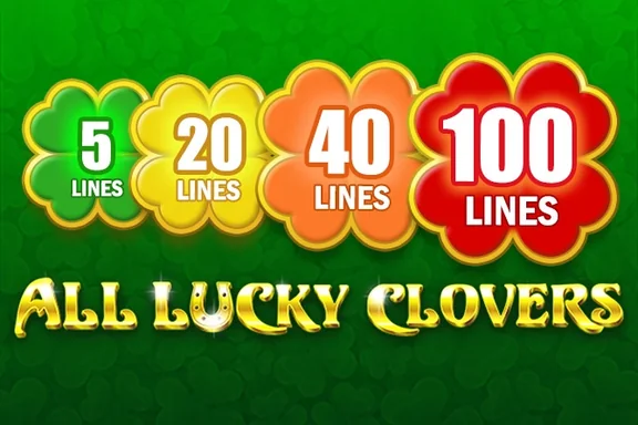 All Lucky Clovers — capa do slot