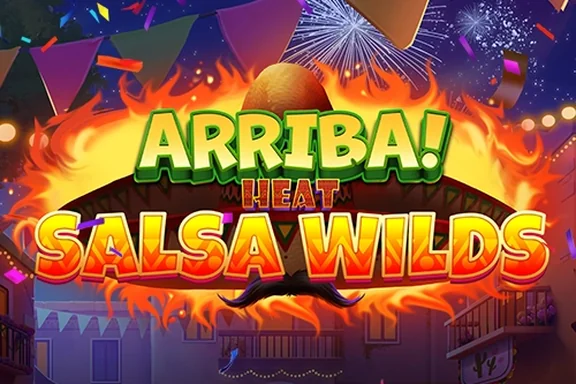 Arriba Heat Salsa Wilds — capa do slot