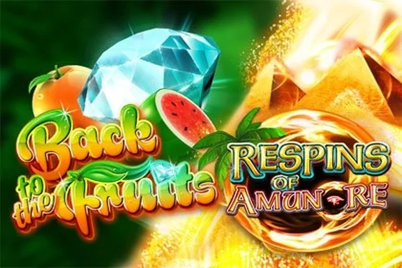 Back to the Fruits Respins of Amun Re — capa do slot