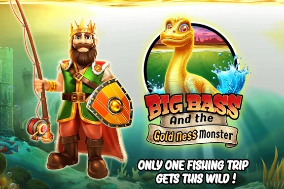 Big Bass And The Gold Ness Monster — capa do slot