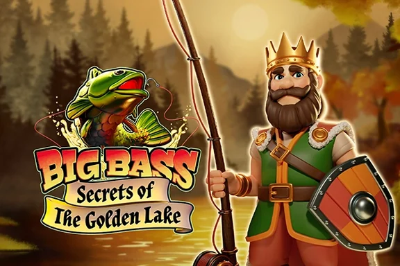 Big Bass Secrets Of The Golden Lake — capa do slot