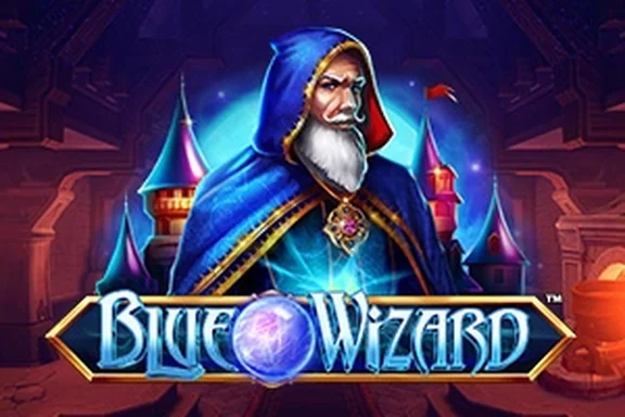 Blue Wizard — capa do slot