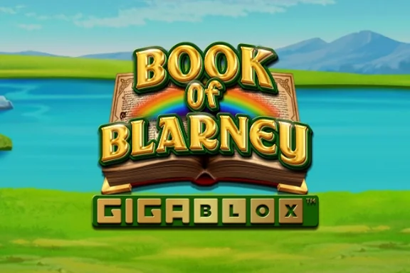 Book Of Blarney Gigablox — capa do slot