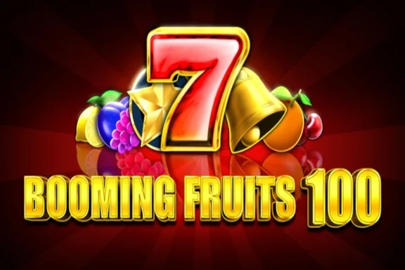 Booming Fruits 100 — capa do slot