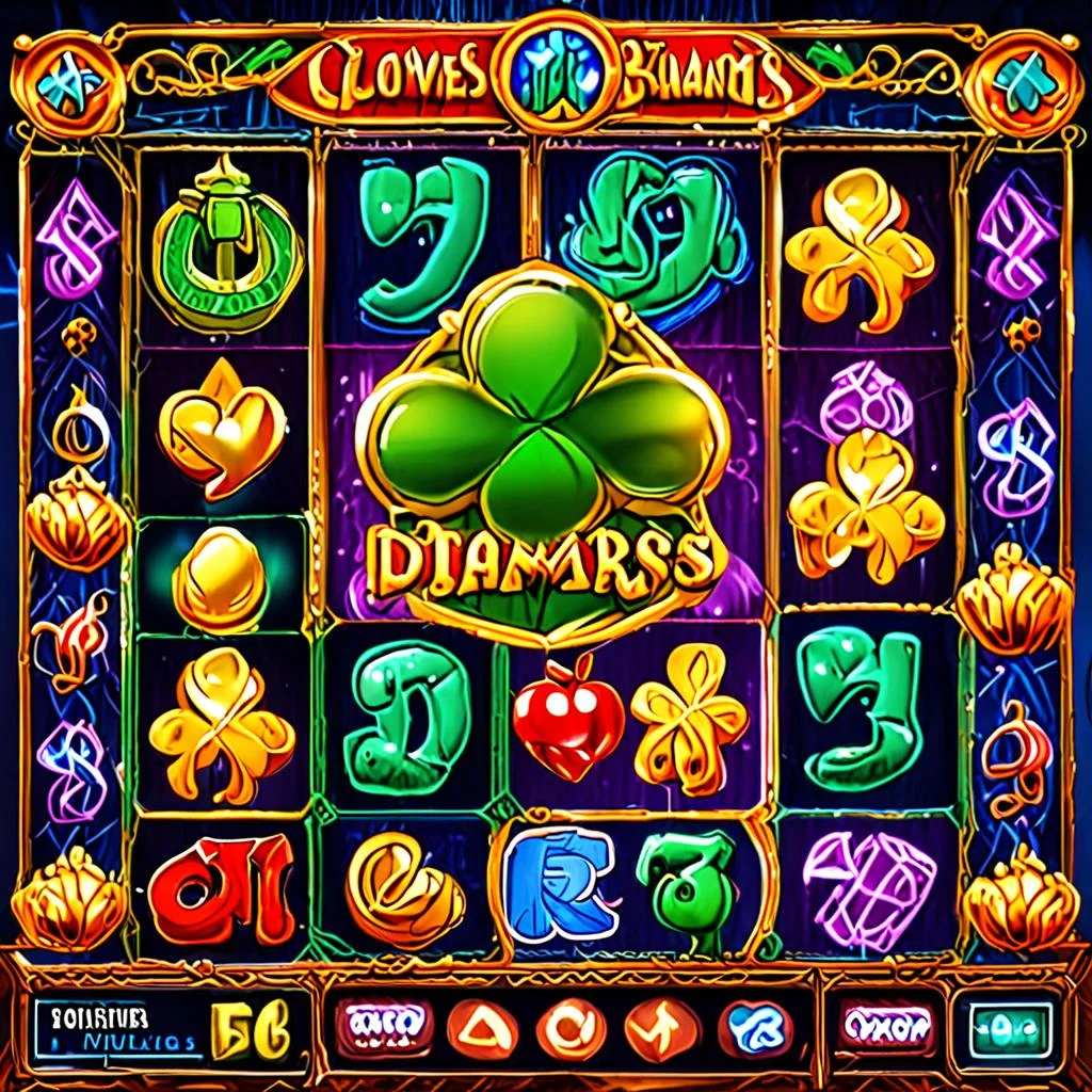 Clovers And Diamonds 5 — capa do slot