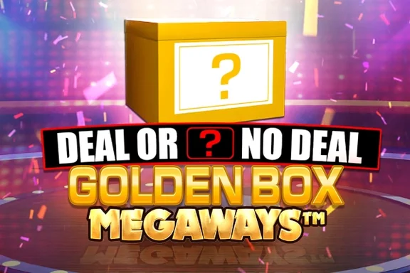 Deal Or No Deal Golden Box Megaways — capa do slot