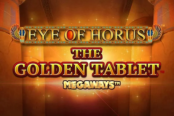 Eye Of Horus The Golden Tablet Megaways — capa do slot