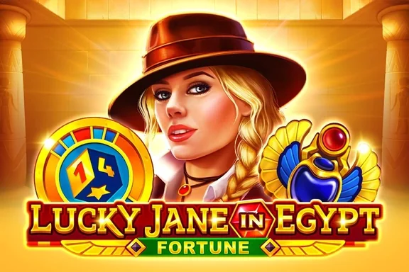 Lucky Jane In Egypt Fortune — capa do slot