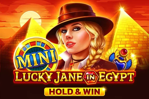 Lucky Jane In Egypt Hold And Win — capa do slot