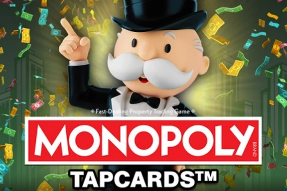 Monopoly Tapcards — capa do slot