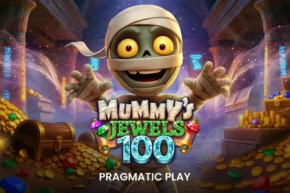 Mummys Jewels 100 — capa do slot