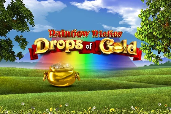 Rainbow Riches Drops Of Gold — capa do slot