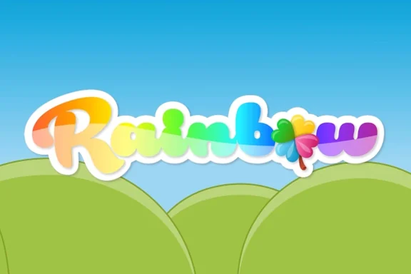 Rainbow — capa do slot
