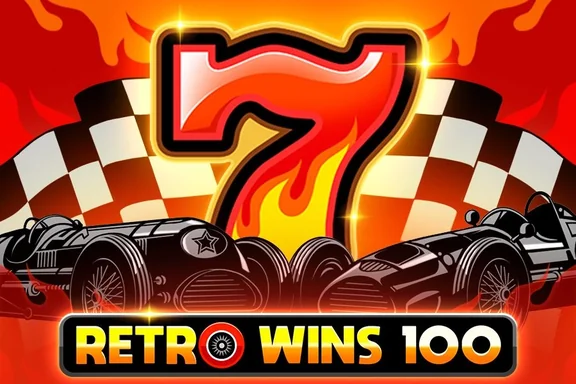 Retro Wins 100 — capa do slot
