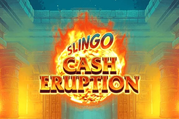 Slingo Cash Eruption — capa do slot