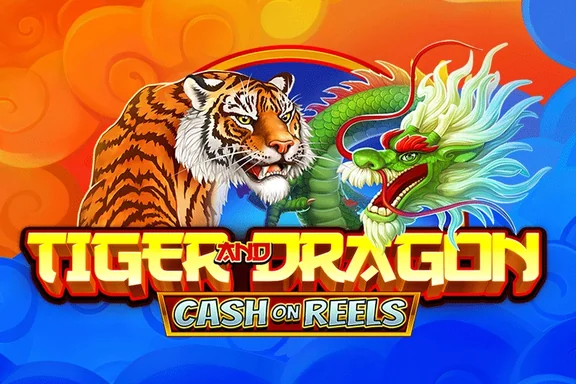 Tiger And Dragon Cash On Reels — capa do slot