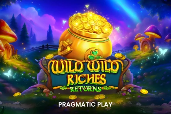 Wild Wild Riches Returns — capa do slot